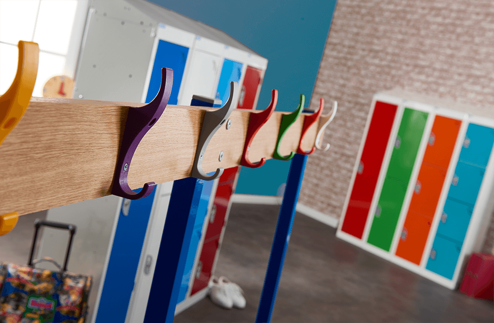 school cloakroom furniture
