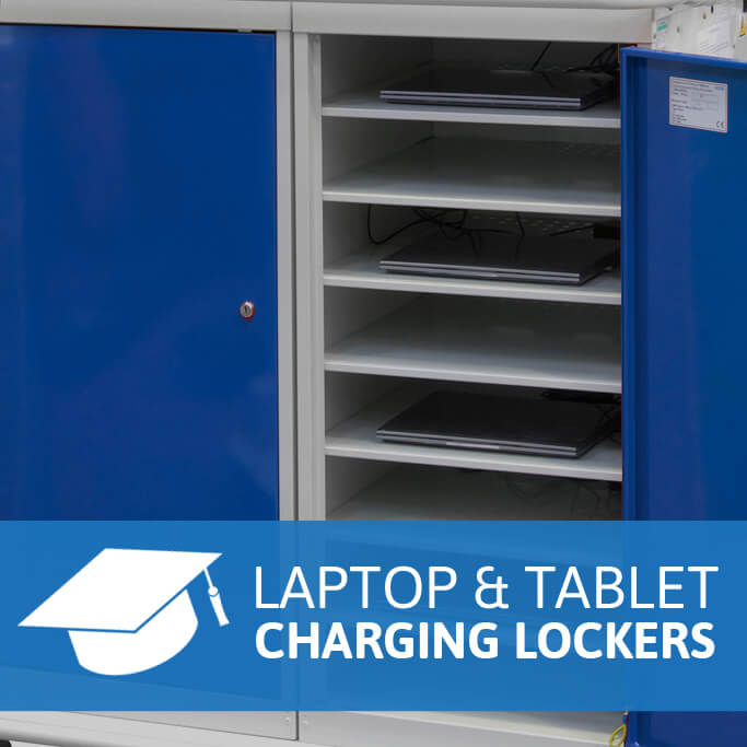 laptop & tablet charging lockers