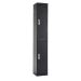 Office Locker - H.1800 W.300 D.450mm - 2 Compartments - Black Carcass & Doors - Digital Keypad Locks