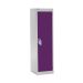 Spectrum School Locker - 1 Compartment - Berry Burst Doors - H.1235 W.300 D.300