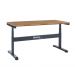 Binary Electric Height Workbench - H.660-1300 W.1805 D.755 - Beech Worktop