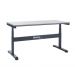 Binary Electric Height Workbench - H.660-1300 W.1805 D.755 - Laminate Worktop