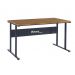 Binary Manual Height Workbench - H.730-960 W.1505 D.755 - Beech Worktop