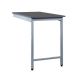 Square Tube Workbench Extension - H.840 W.900 D.600 - Linoleum Worktop