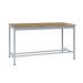Square Tube Workbench - H.840 W.1500 D.750 - Beech Worktop