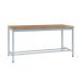 Square Tube Workbench - H.840 W.1800 D.900 - Beech Worktop