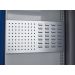 Half Height Panel - Perforated & Louvre - Galvanised