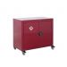 Mobile Flammable Liquid Storage Cupboard - 1 Shelf - H.840 W.900 D.460