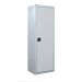 Workplace Cupboard - Light Grey Doors - 3 Shelves - H.1800 W.600 D.460