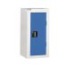 Workplace Cupboard - Dark Blue Doors - 1 Shelf - H.900 W.460 D.460