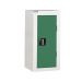 Workplace Cupboard - Green Doors - 1 Shelf - H.900 W.460 D.460