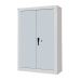 Security Cupboard - Light Grey Doors - 3 Shelves - H.1800 W.1200 D.460