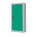 Security Cupboard - Green Doors - 3 Shelves - H.1800 W.900 D.460