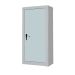 Security Cupboard - Light Grey Doors - 3 Shelves - H.1800 W.900 D.460