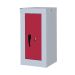 Security Cupboard - Red Doors - 1 Shelves - H.900 W.460 D.460