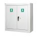 First Aid Security Cupboard - 2 Shelves - H.1200 W.1200 D.460
