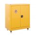 Mobile Hazardous Cupboard - 1 Shelf - H.1040 W.900 D.460