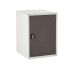 Euroslide Cupboard - 1x750mm - H.825 W.600 D.650 - Dark Grey
