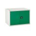 Euroslide Superbench Cabinets - Double Cupboard 1x550mm - H.620 W.900 D.650 - Green