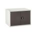 Euroslide Superbench Cabinets - Double Cupboard 1x550mm - H.620 W.900 D.650 - Dark Grey