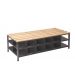 Bench Seating with Shoe Storage - Double Depth -  H.450 W.1500 D.600