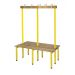 Standard Island Bench - Double Sided - Yellow Frame - 1630.1000.600