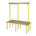 Standard Island Bench - Double Sided - Yellow Frame - 1630.1500.600