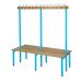 Standard Island Bench - Double Sided - Light Blue Frame - 1630.2000.600
