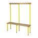 Standard Island Bench - Single Sided - Yellow Frame - 1630.1500.300