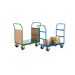 Platform Truck - Single Handle - Mesh End - Dark Blue - H.1050 W.600 D.900