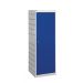 Laptop & Tablet Charging Locker - 12 Compartments, 1 Door - Dark Blue Doors - H.1460 W.500 D.500