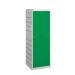 Laptop & Tablet Charging Locker - 12 Compartments, 1 Door - Green Doors - H.1460 W.500 D.500