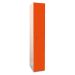 Plant-On Lockers - Laminate - H.1800 W.300 D.450mm - 1 Compartment - Clementine