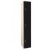 Plant-On Lockers - Laminate - H.1800 W.300 D.450mm - 3 Compartments - Black