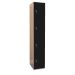 Plant-On Lockers - Laminate - H.1800 W.300 D.300mm - 4 Compartments - Black