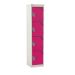 Spectrum School Locker - 4 Compartment - Pitahaya Pink Doors - H.1365 W.380 D.380