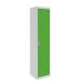 Dual USB Tablet Charging Locker - H.1800 W.380 D.380mm - 8 Compartment, 1 Door - Sublime Lime 