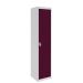  Dual USB Tablet Charging Locker - H.1800 W.380 D.380mm - 10 Compartment, 1 Door - Berry Burst