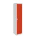  Dual USB Tablet Charging Locker - H.1800 W.380 D.380mm - 8 Compartment, 1 Door - Tangelo Orange 
