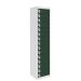  Dual USB Tablet Charging Locker - H.1800 W.380 D.380mm - 15 Compartment, 15 Door - Guava Green