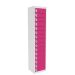  Dual USB Tablet Charging Locker - H.1800 W.380 D.380mm - 15 Compartment, 15 Door - Pitahaya Pink