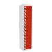  Dual USB Tablet Charging Locker - H.1800 W.380 D.380mm - 15 Compartment, 15 Door - Tamarillo Red
