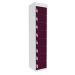  Dual USB Tablet Charging Locker - H.1800 W.380 D.380mm - 8 Compartment, 8 Door - Berry Burst 