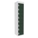  Dual USB Tablet Charging Locker - H.1800 W.380 D.380mm - 8 Compartment, 8 Door - Guava Green