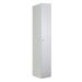 Executive Door Locker - 1 Compartment - Pearl White Doors - H.1800 W.300 D.450