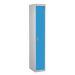 Secure Locker - Light Blue Doors - H.1800 W.300 D.300 - 1 Compartment