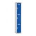 PPE Locker - 3 Compartments - H.1800 W.300 D.450