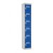 PPE Locker - 6 Compartments - H.1800 W.300 D.450