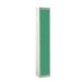Standard Locker - 1 Compartment - Green Doors - H.1800 W.300 D.300