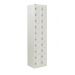 Personal Effects Locker - 20 Compartment - Light Grey Doors - H.1800 W.450 D.380